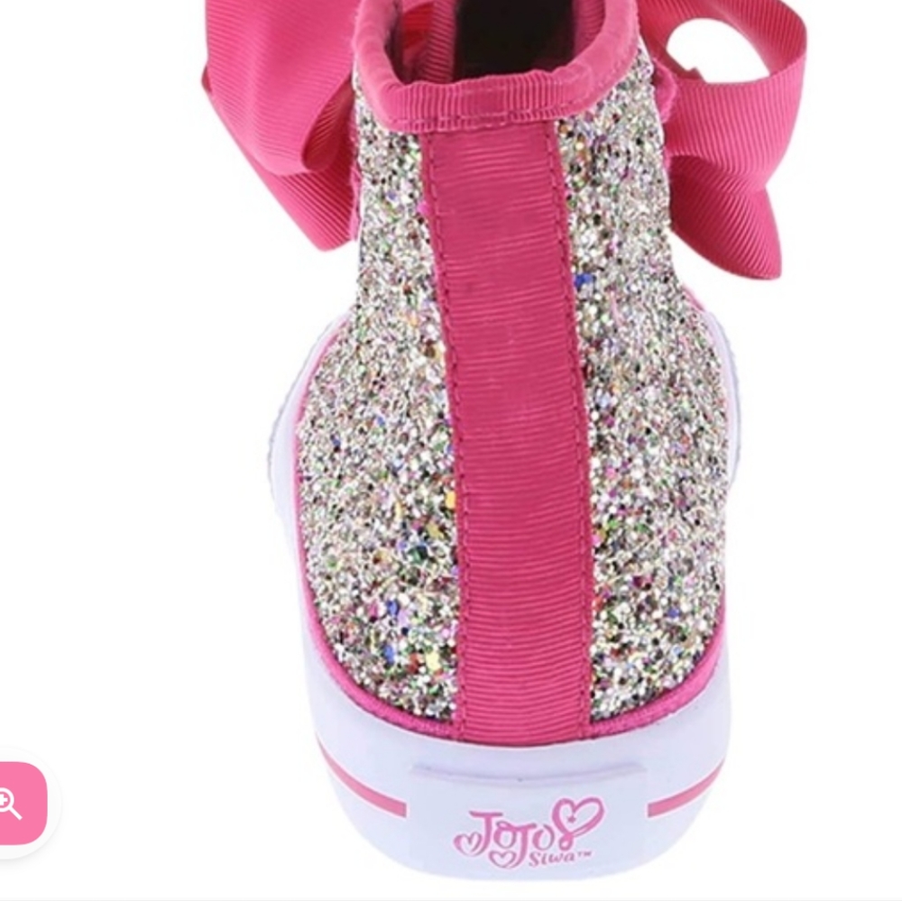 JoJo Siwa glitter high tops - Picture 4 of 9